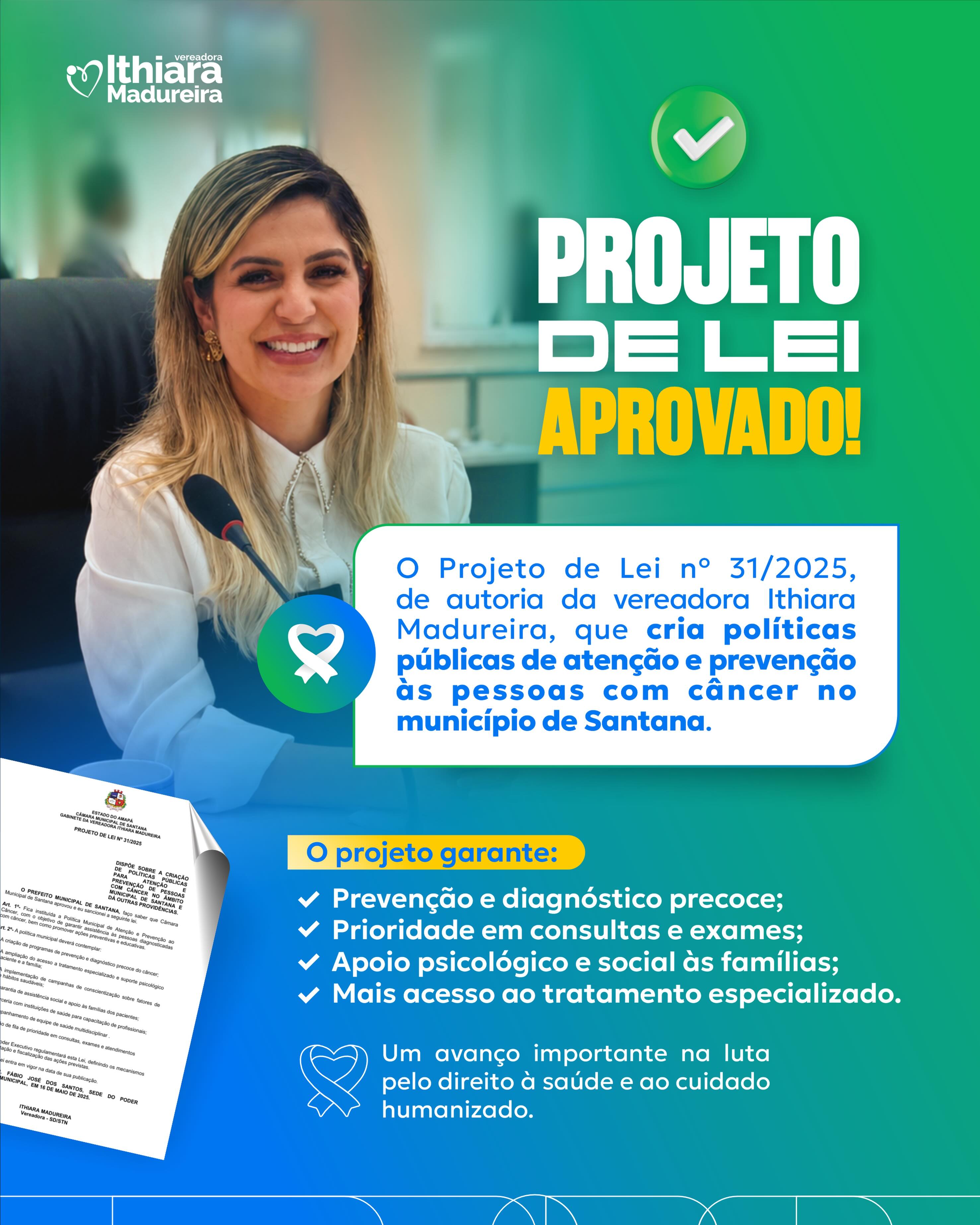 Projeto aprovado, buscando garantias de cuidados! ?️
O PL...